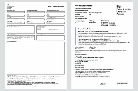 New and old MOT certificates.jpg