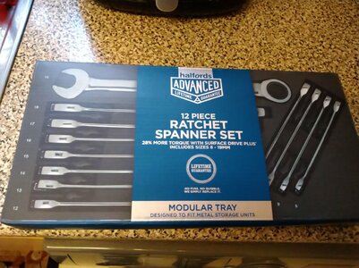 Halfords 12 piece ratchet spanner set online